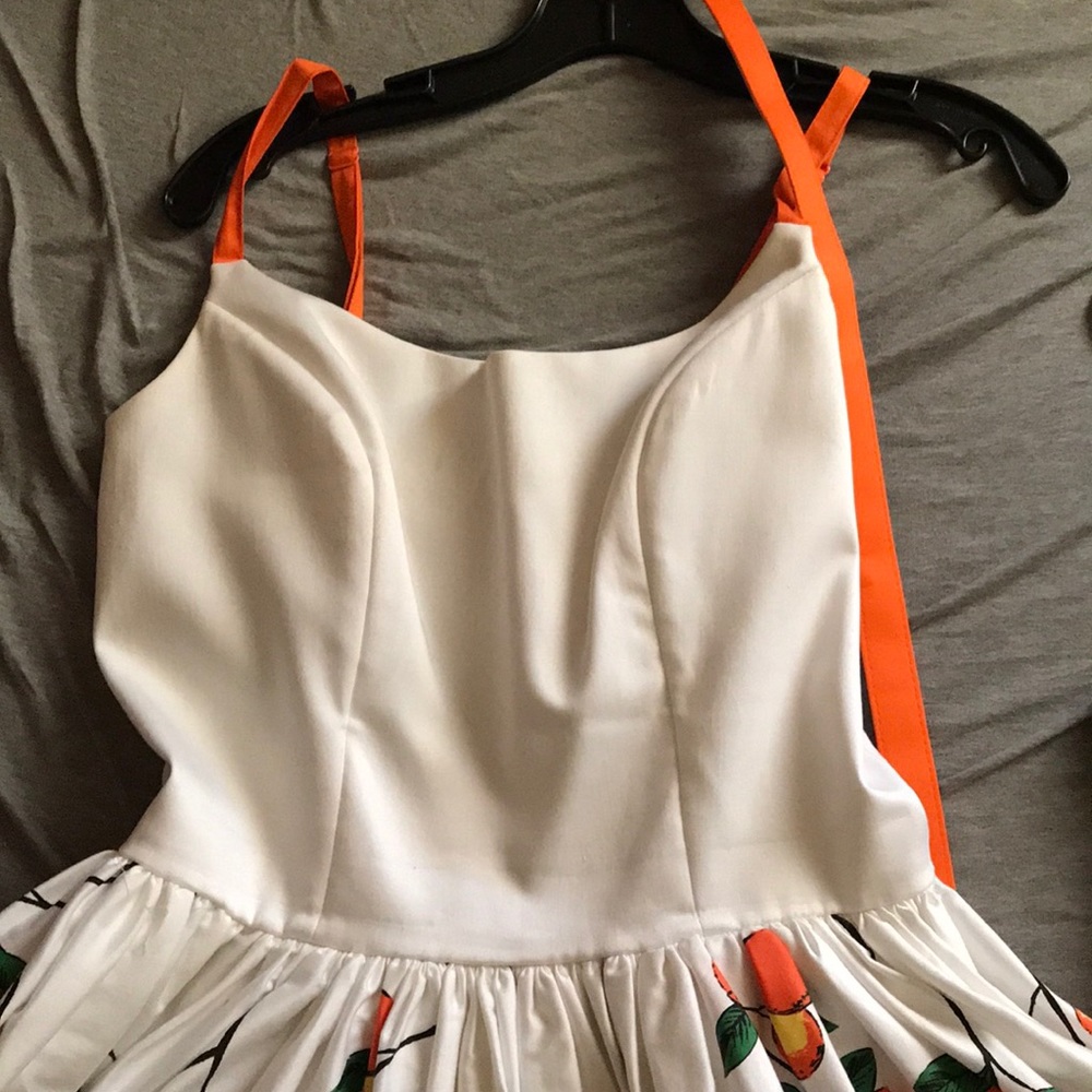 Pinup girl clothing Oranges Jenny Dress